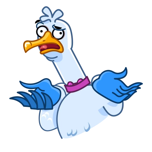 🤷‍♂️ Стикер «Seagull Sam» для Telegram