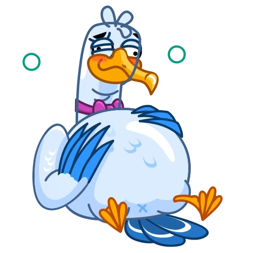 🥴 Стикер «Seagull Sam» для Telegram
