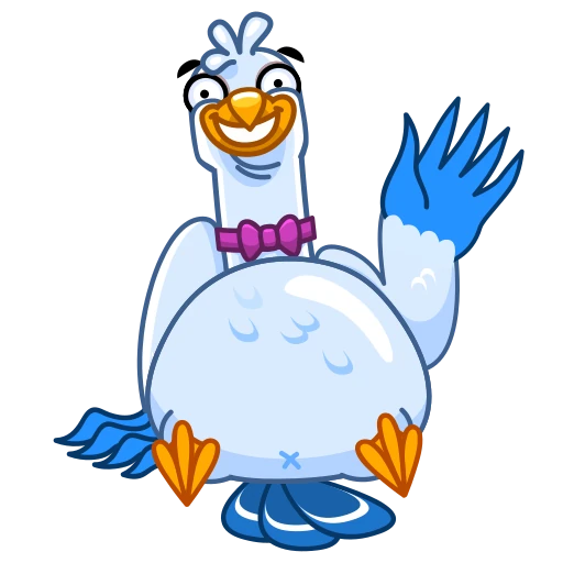 👋 Стикер «Seagull Sam» для Telegram