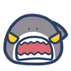 😡 Эмодзи «Mr. Shark» для Telegram