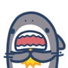 👏 Эмодзи «Mr. Shark» для Telegram