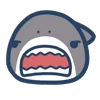 😐 Эмодзи «Mr. Shark» для Telegram