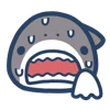 😱 Эмодзи «Mr. Shark» для Telegram