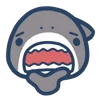 🤔 Эмодзи «Mr. Shark» для Telegram