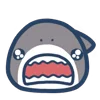 🥺 Эмодзи «Mr. Shark» для Telegram
