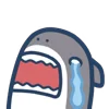 😭 Эмодзи «Mr. Shark» для Telegram