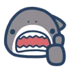 👍 Эмодзи «Mr. Shark» для Telegram