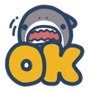 👌 Эмодзи «Mr. Shark» для Telegram
