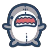 🤕 Эмодзи «Mr. Shark» для Telegram