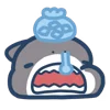 🤧 Эмодзи «Mr. Shark» для Telegram