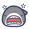 😴 Эмодзи «Mr. Shark» для Telegram