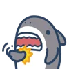 😎 Эмодзи «Mr. Shark» для Telegram