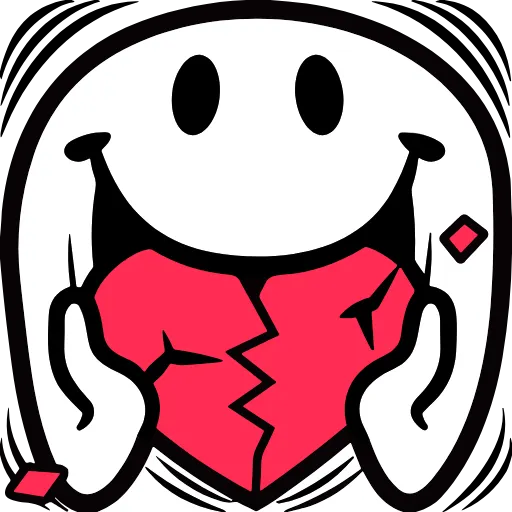 💔 Эмодзи «Mr. Smile» для Telegram