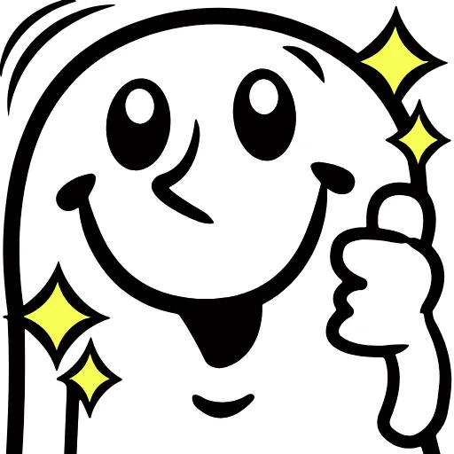 👍 Эмодзи «Mr. Smile» для Telegram