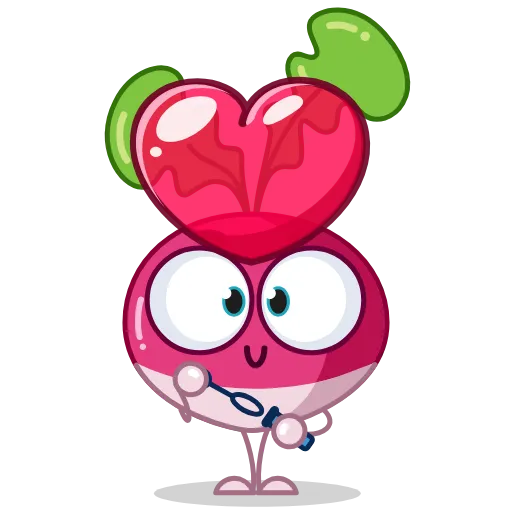 😘 Эмодзи «Radish Emoji» для Telegram