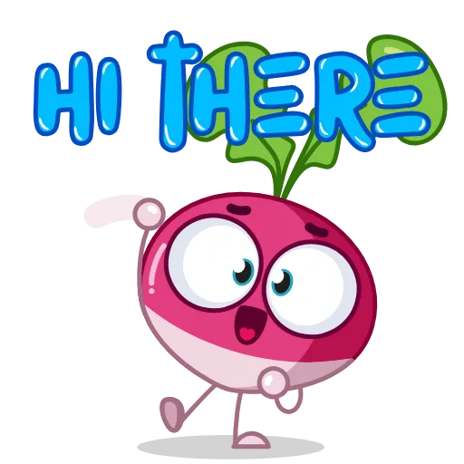 👋 Эмодзи «Radish Emoji» для Telegram