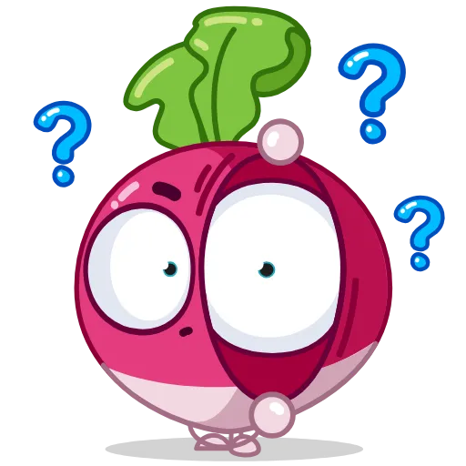 🤔 Эмодзи «Radish Emoji» для Telegram