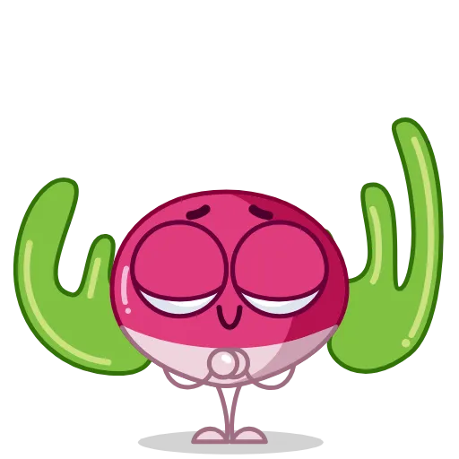 😊 Эмодзи «Radish Emoji» для Telegram