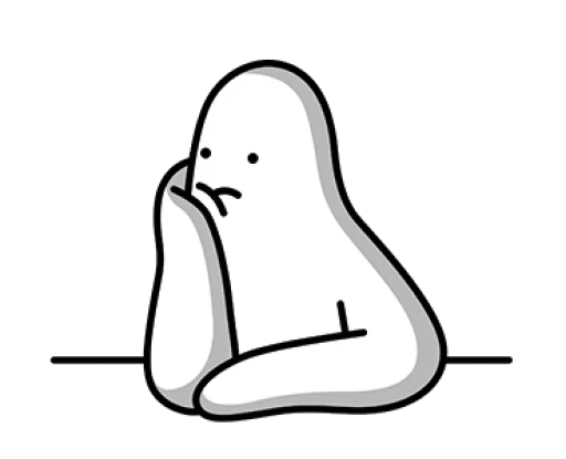 🌫 Стикер «Mr. Donothing» для Telegram
