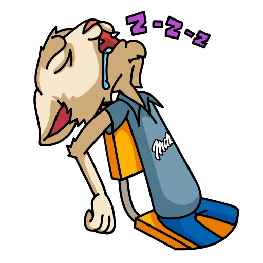 😴 Стикер «Мудакот МДК» для Telegram