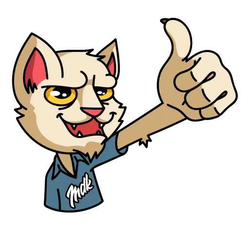 👍 Стикер «Мудакот МДК» для Telegram