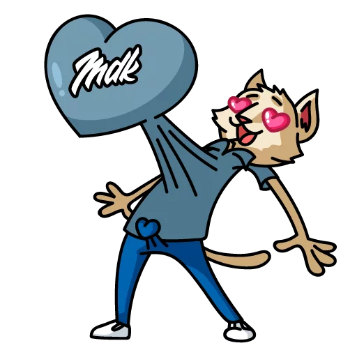 😍 Стикер «Мудакот МДК» для Telegram