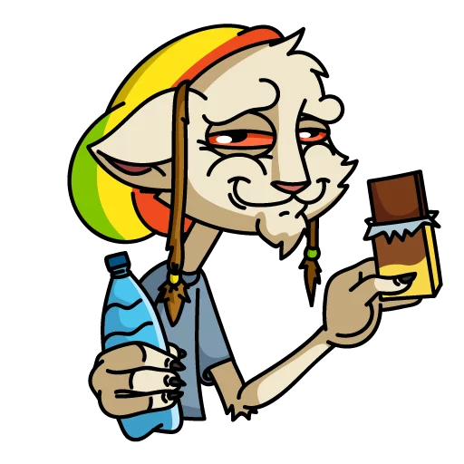 🤤 Стикер «Мудакот МДК» для Telegram