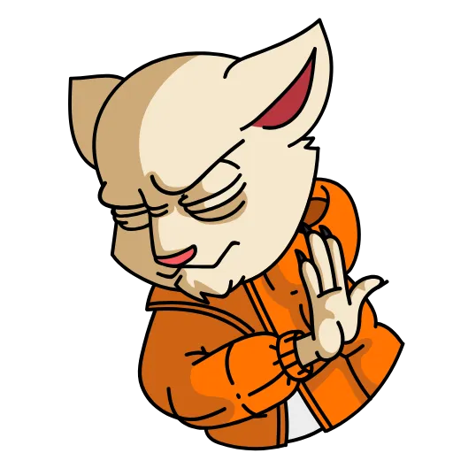 🙅‍♂️ Эмодзи «МудаКотик» для Telegram