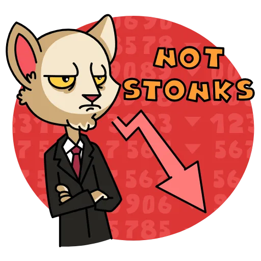 ↘️ Эмодзи «МудаКотик» для Telegram