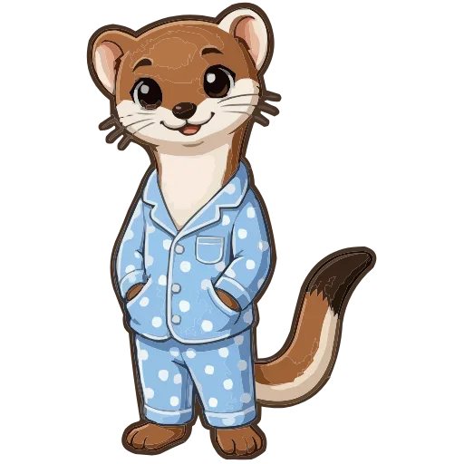 🐹 Эмодзи «Розовые буквы, мультяшные звери» для Telegram