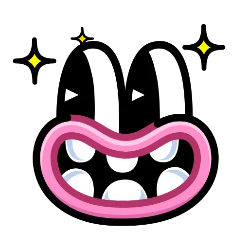 🤩 Эмодзи «Мультяшная банда» для Telegram