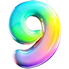 9️⃣ Эмодзи «Multicolor» для Telegram