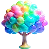 🌳 Эмодзи «Multicolor» для Telegram