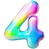 4️⃣ Эмодзи «Multicolor» для Telegram