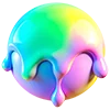 🟢 Эмодзи «Multicolor» для Telegram