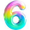 6️⃣ Эмодзи «Multicolor» для Telegram