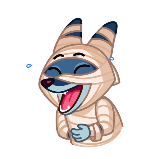 Стикерпак Mummy Jackal для Telegram — скачать
