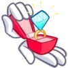 💍 Эмодзи «❤ Набор эмоджи с Мурком из ВК» для Telegram