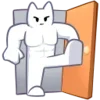 😡 Эмодзи «❤ Набор эмоджи с Мурком из ВК» для Telegram