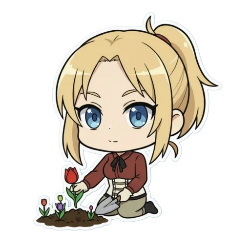 🌹 Стикер «#anime #cartoons #static #stickers» для Telegram