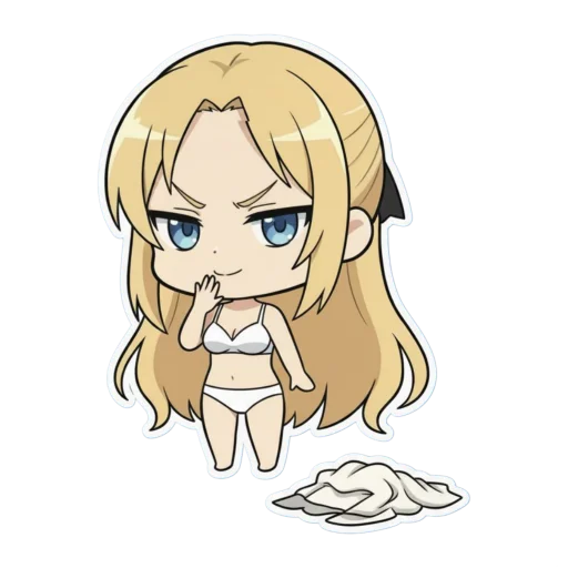 🤭 Стикер «#anime #cartoons #static #stickers» для Telegram