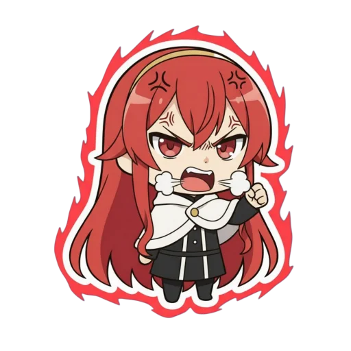 🤬 Стикер «#anime #cartoons #static #stickers» для Telegram