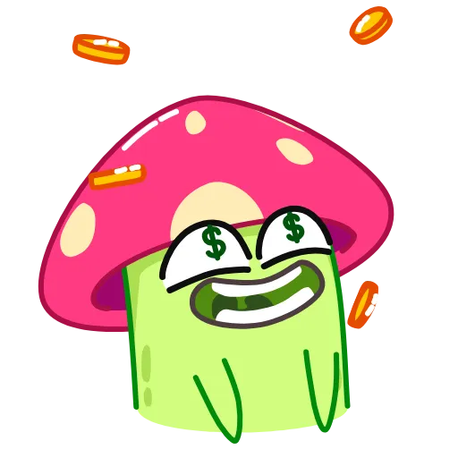 🤩 Эмодзи «Mushroom» для Telegram