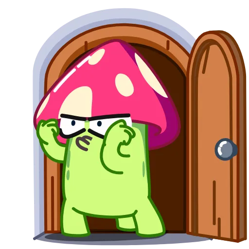 🤩 Эмодзи «Mushroom» для Telegram