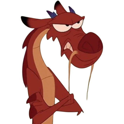 😑 Стикер «Mushu» для Telegram