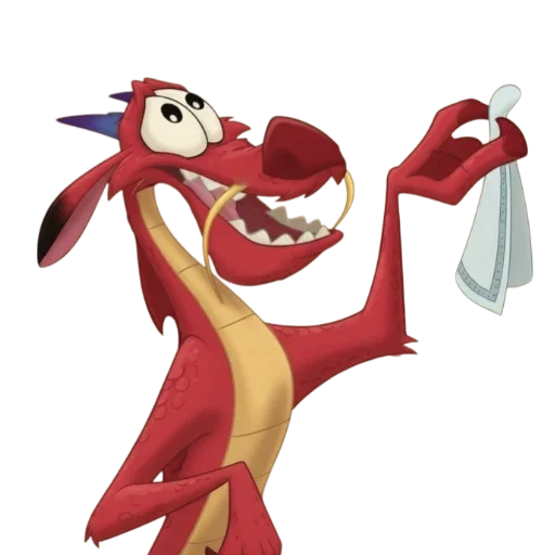 🙃 Стикер «Mushu» для Telegram