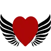 ♥️ Эмодзи «Красные простые буквы, иконки» для Telegram