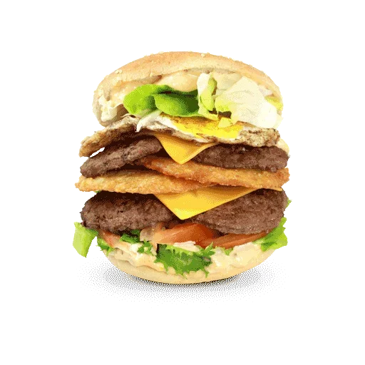 🤢 Стикер «My Fav Burger» для Telegram