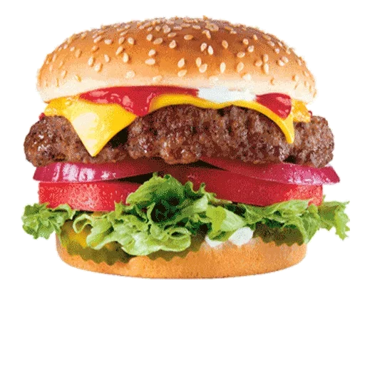 😬 Стикер «My Fav Burger» для Telegram
