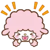 😂 Эмодзи «✌Зайка My Melody» для Telegram